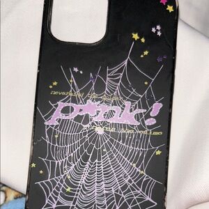 Black and Purple Phone Case